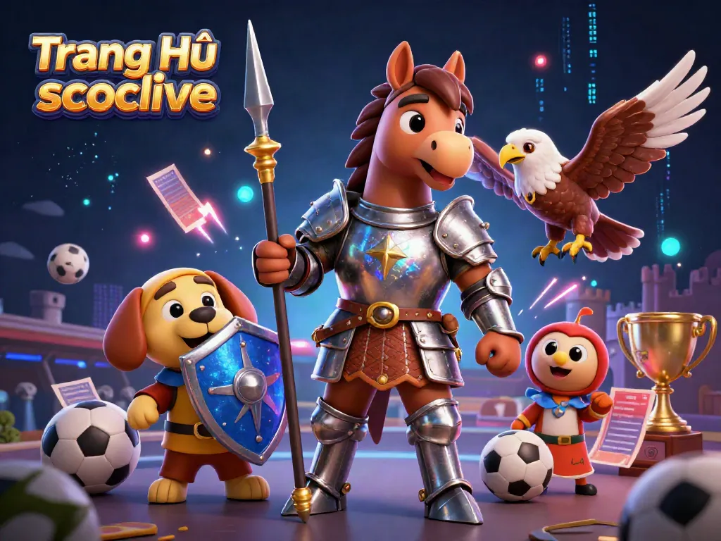 "Immerse in Trang Chủ socolive sports betting action with vibrant dynamic characters and elements."