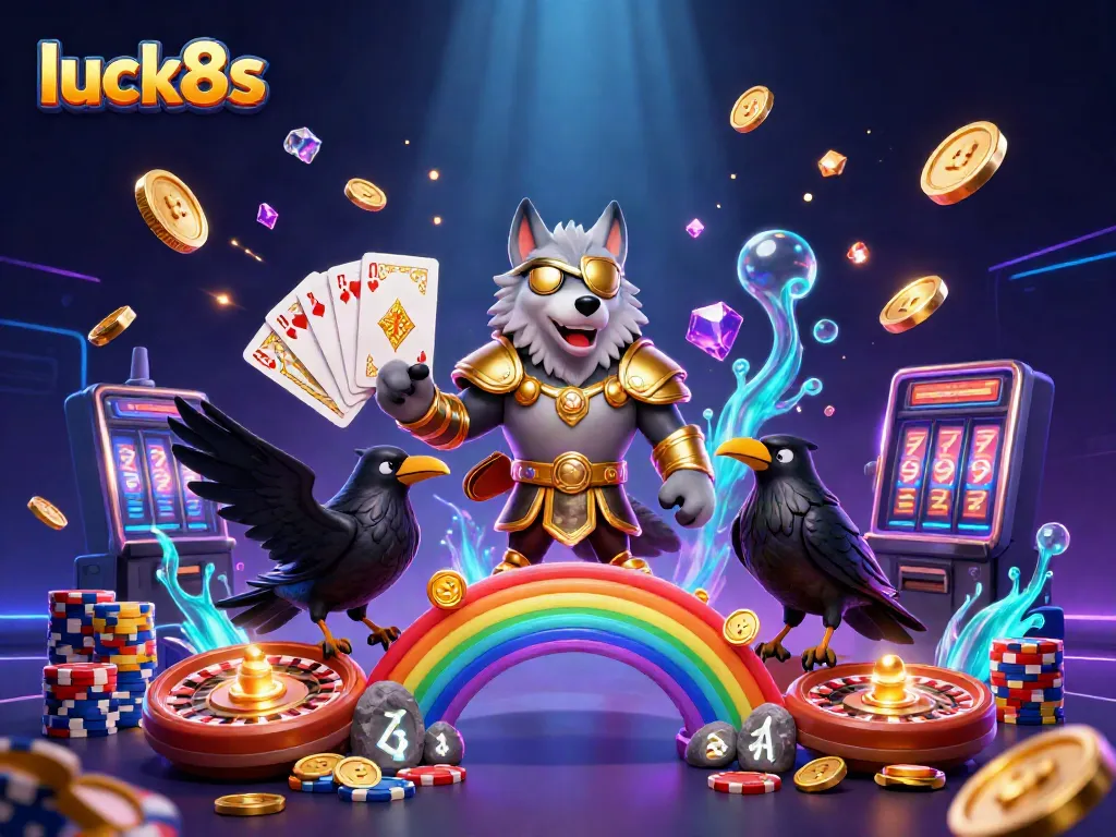 Experience luck8s with vivid Norse mythology and casino elements in a dynamic gambling scene.