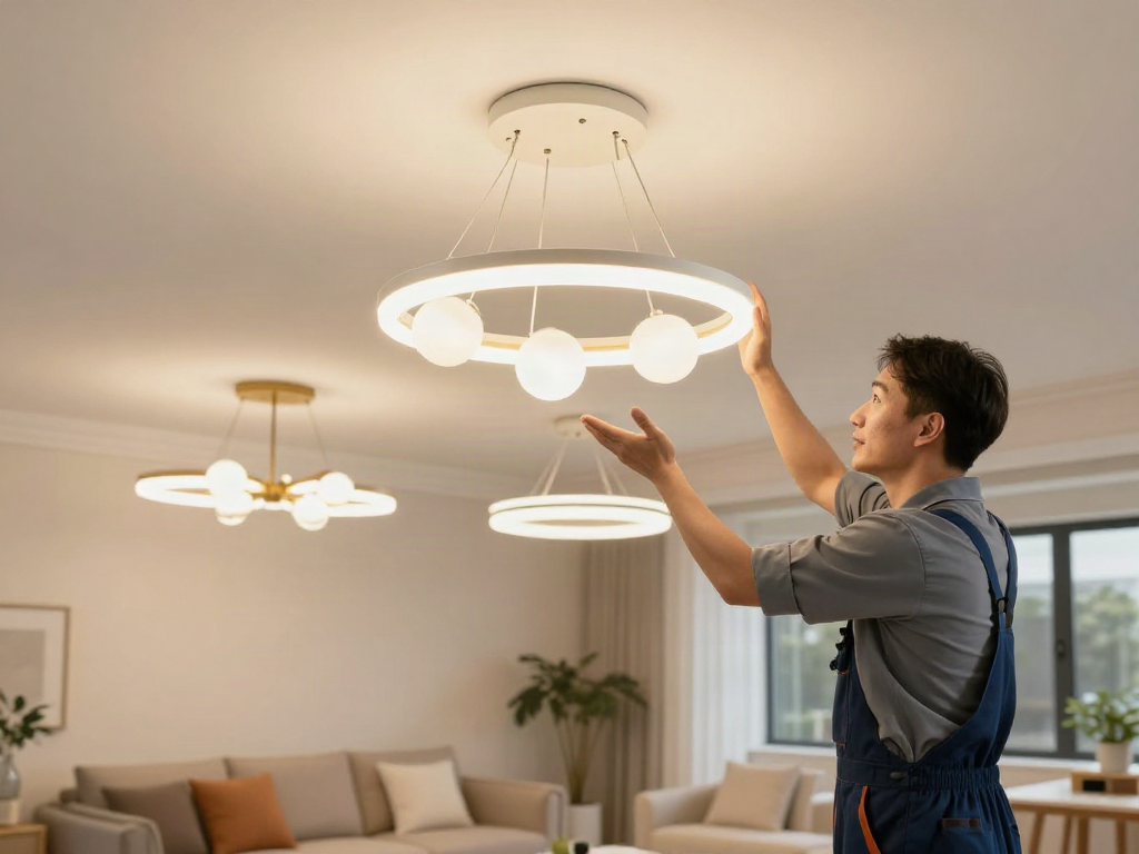 Iluminat cu lustra LED de la un furnizor local de servicii, te ajutăm să alegi luminile potrivite.