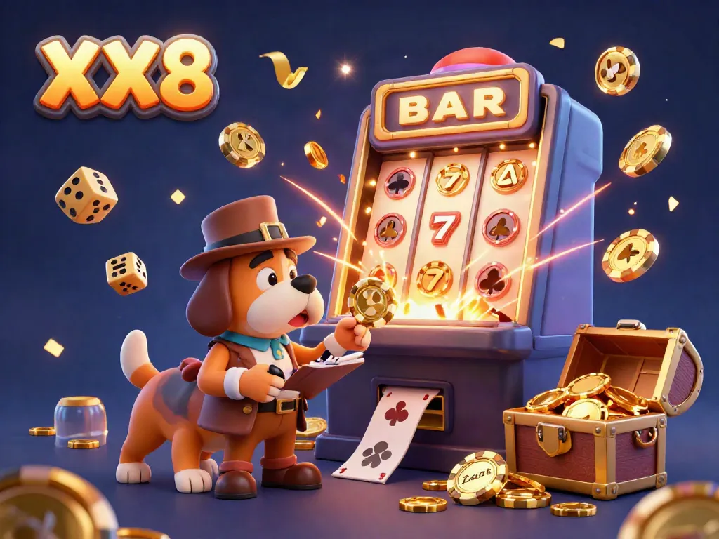 Engage with the thrilling world of XX8 as a bloodhound detective and bulldog unveil casino secrets.