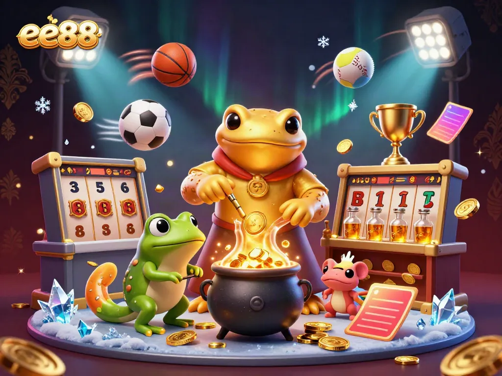 Experience thrilling gaming action at ee88 with captivating characters in a vibrant casino environment.